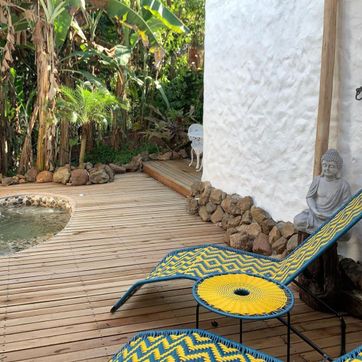 Asoleadora tejido precolombino - imagen 2