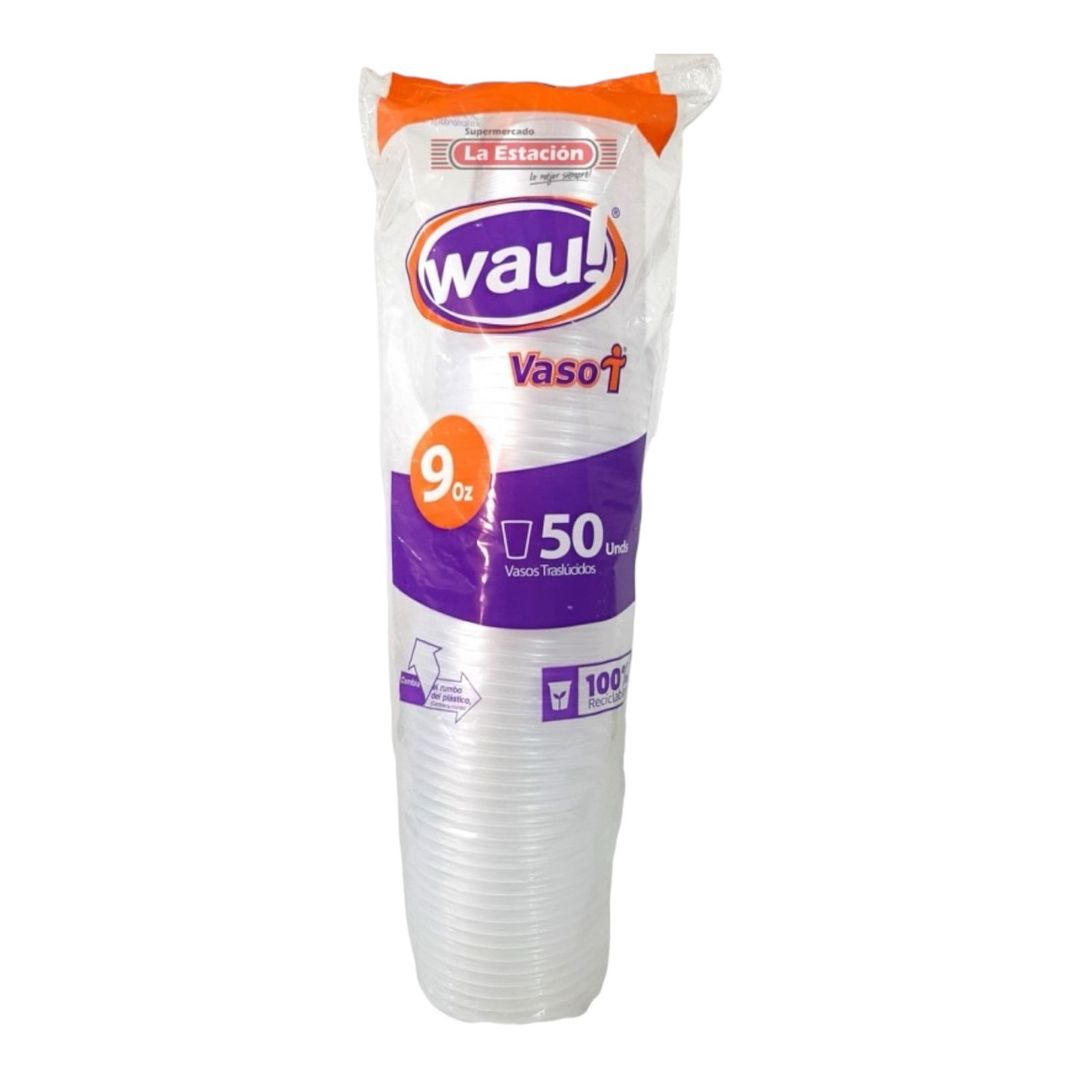       FC  VASO 9 OZ TRASLUCIDO X 50 UND