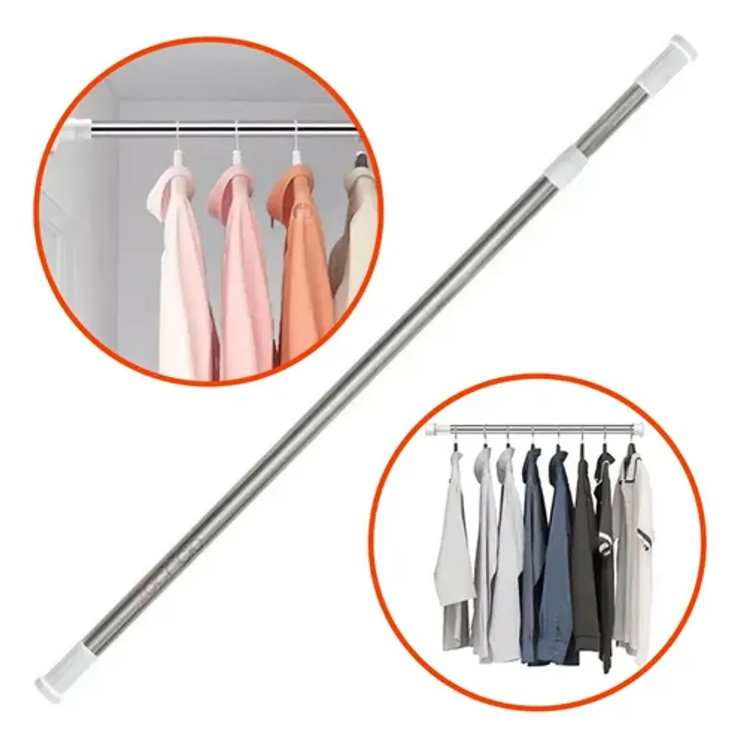 BARRA EXTENSIBLE TENDEDERO ROPA / CORTINA 110cm - 200cm