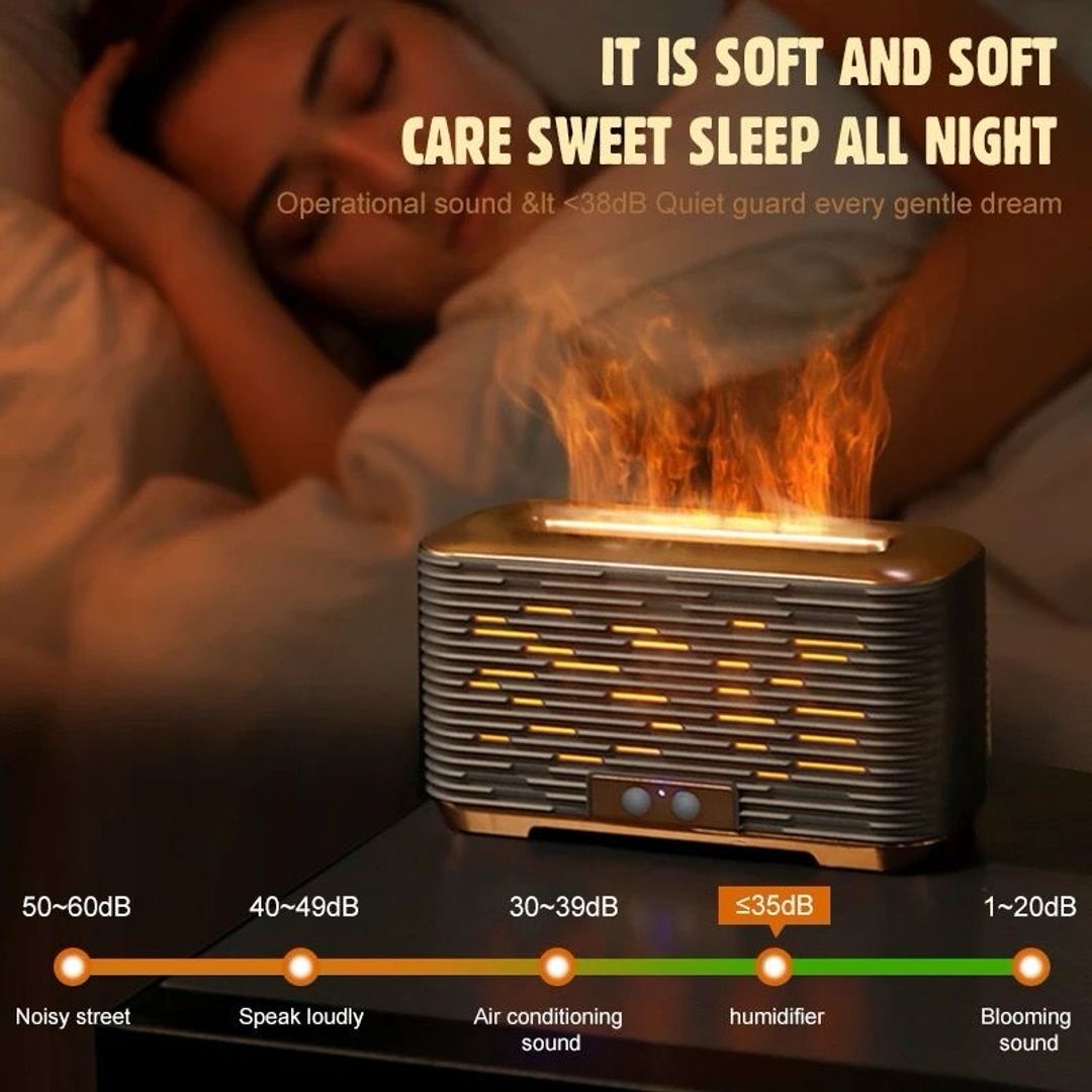 Humidificador chimenea
