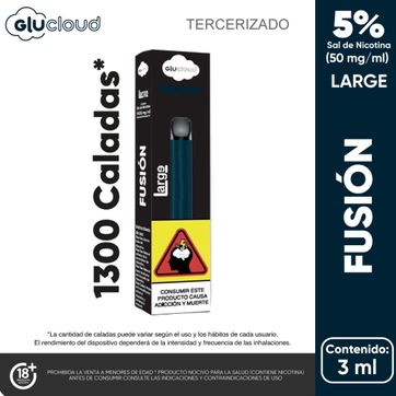 Imagen del producto Glucloud Fusion 1300 Puffs Large