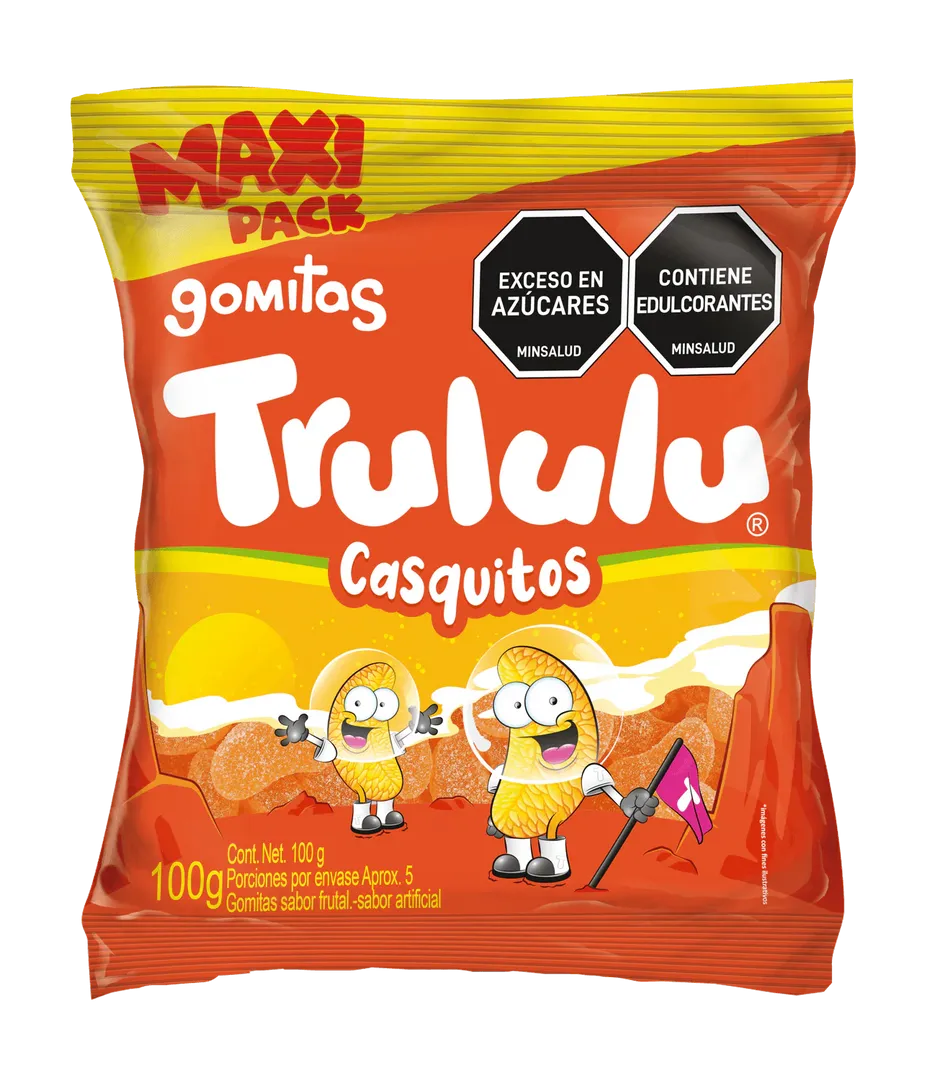 TRULULU CASQUITOS MAXI*100G