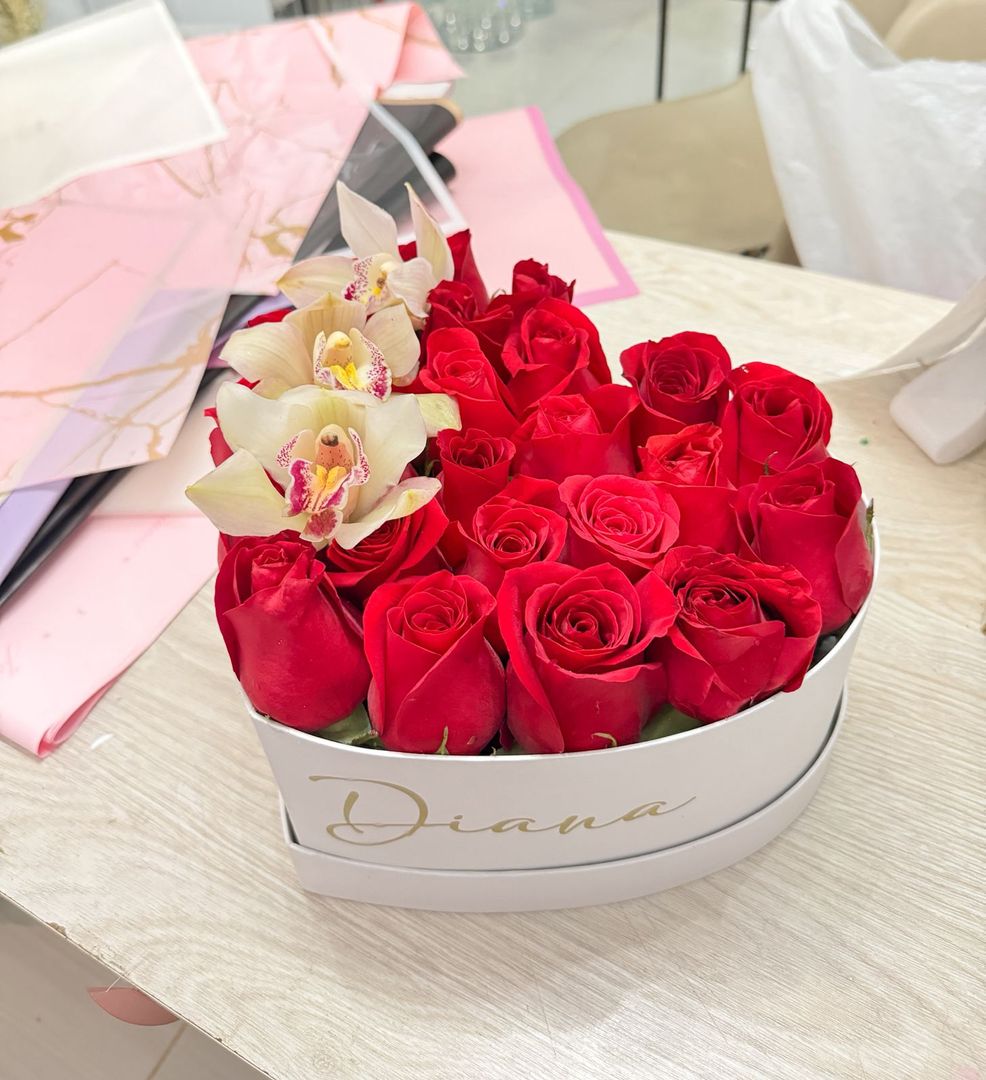 Ref.Corazon orquidea