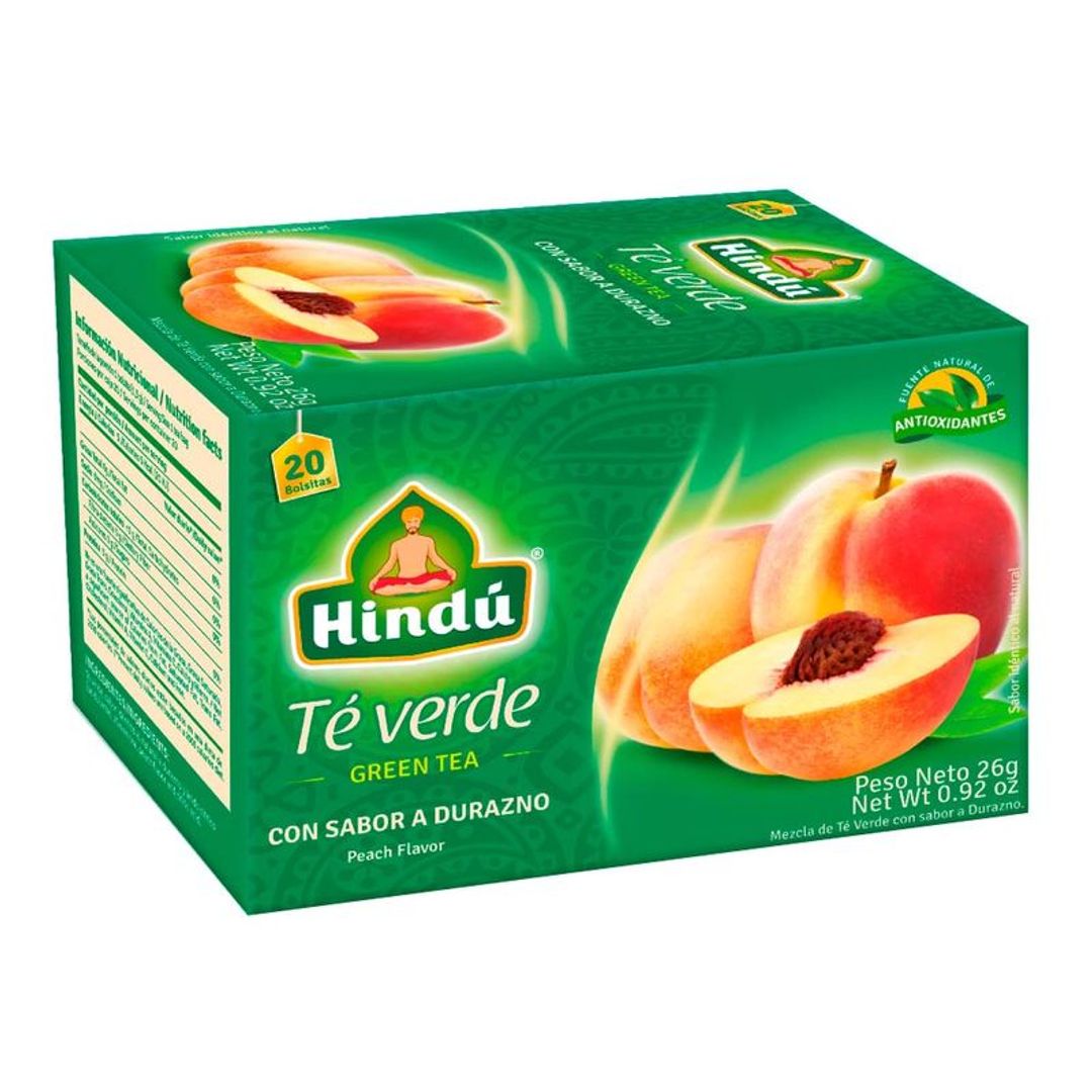 TE VERDE DURAZNO HINDU*20