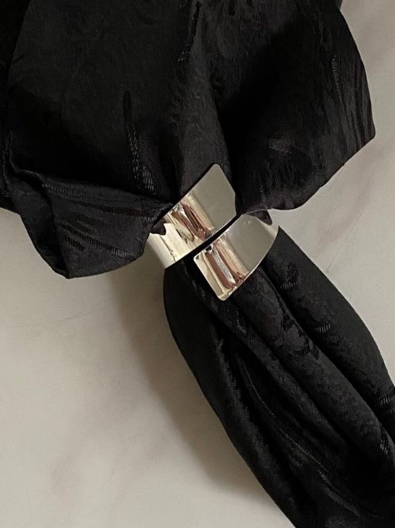 Servilletero Plateado