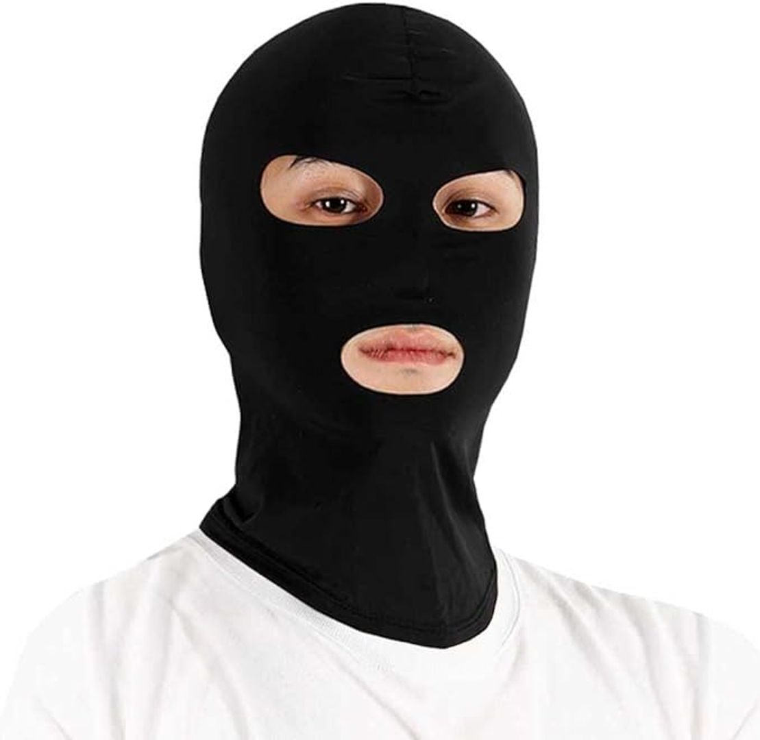 CAPUCHA CON OJOS Y BOCA ABIERTOS 