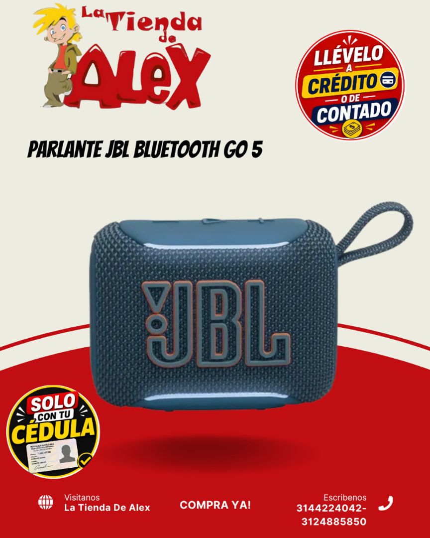 Parlante JBL Bluetooth GO 5