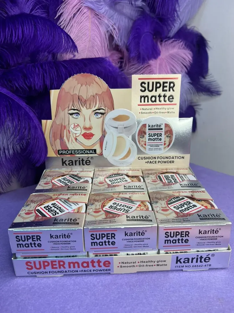 Polvos compactos efecto matte KARITE 
