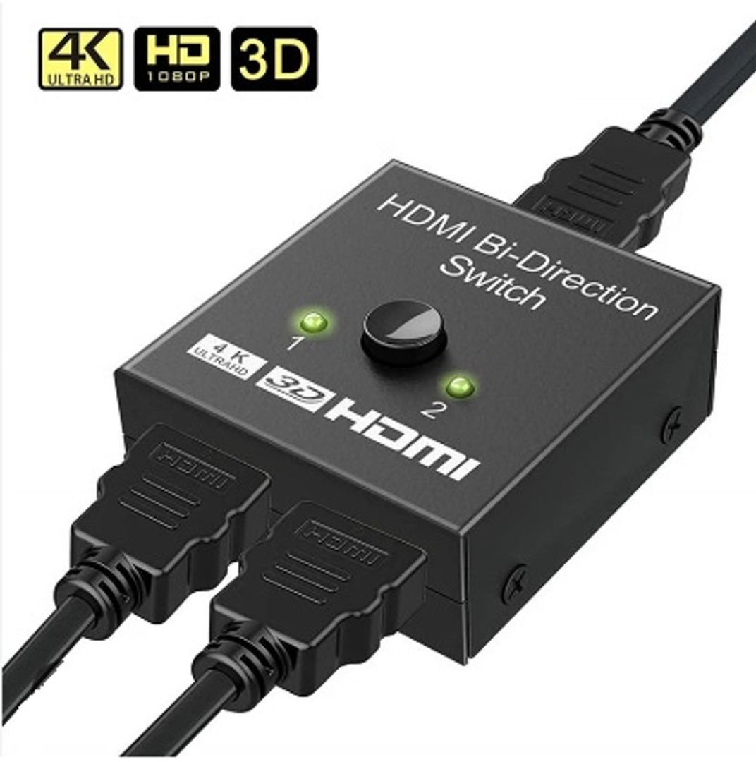 Switch HDMI 2 puertos Bidireccional