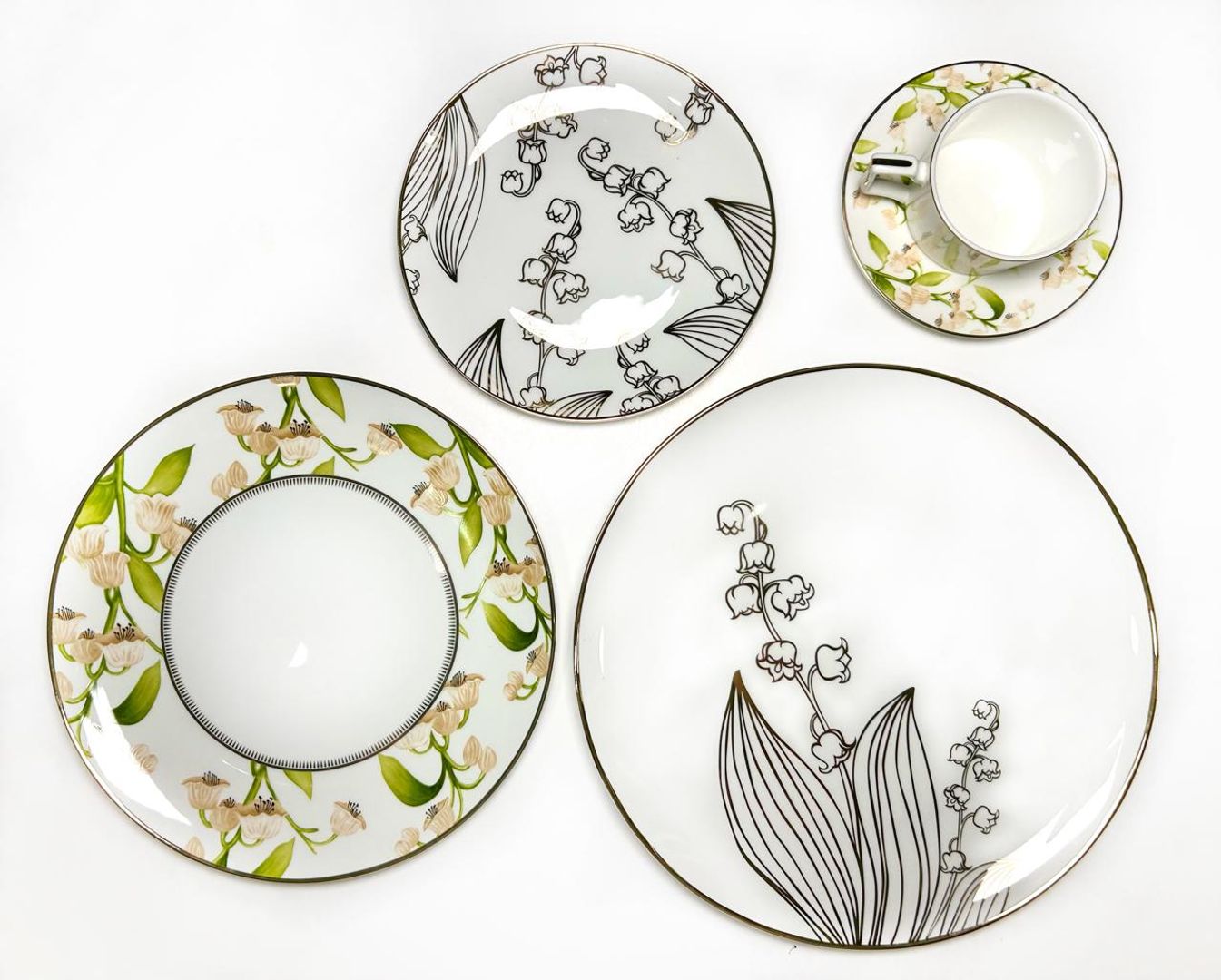 VAJILLA - LIRIOS DEL VALLE