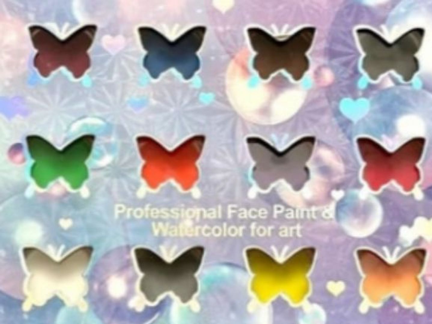 PINTUCARITAS BUTERFLY 12 UNIDADES 