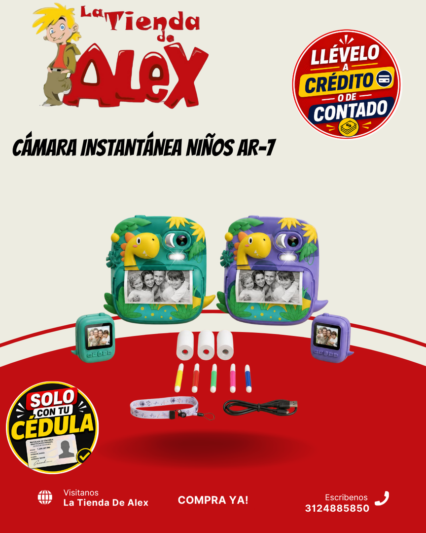 CÁMARA INSTANTÁNEA NIÑOS AR-7