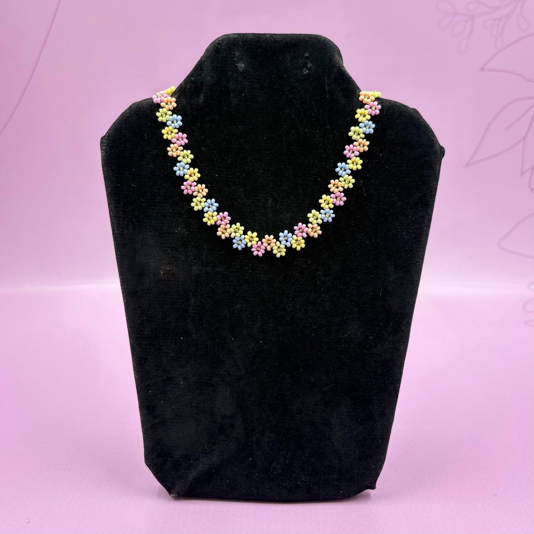 GARGANTILLA DOBLE FLOR