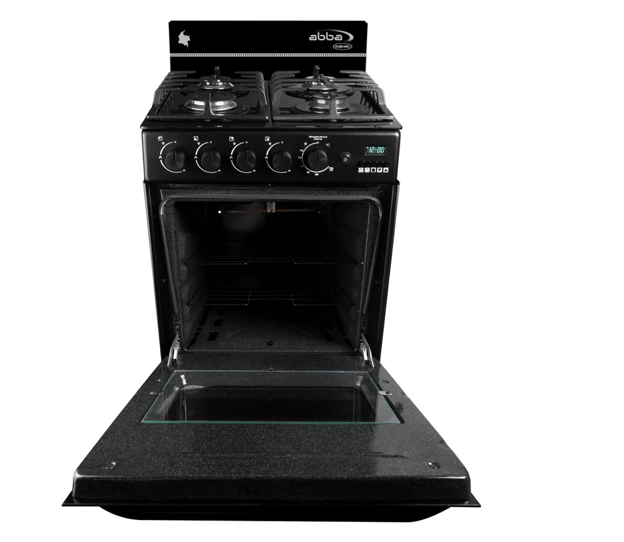 EST ABBA 51 HORNO FULL VIDRIO GRILL HIERRO FUNDIDO DIGITAL