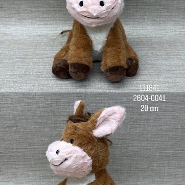 Imagen del producto BURRO DE TONO CAFE DE 20 CM 
