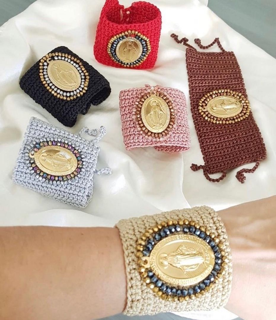 BRAZALETE CROCHE - ITIEL