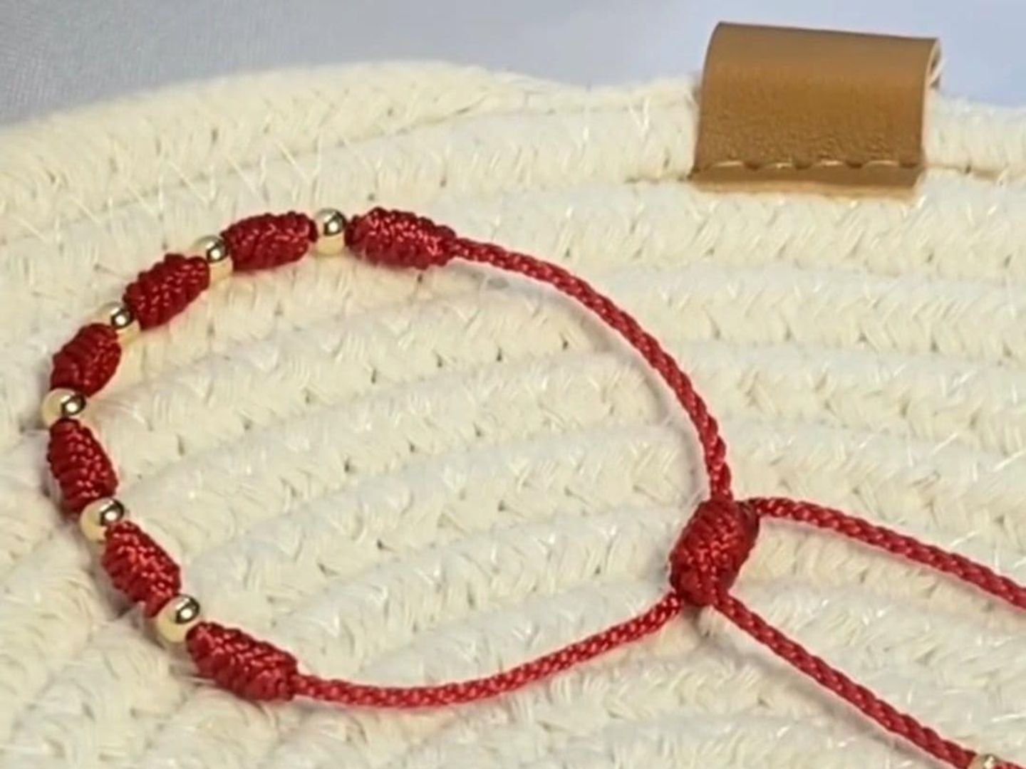 Pulsera 7 nudos balin 4mm liso 