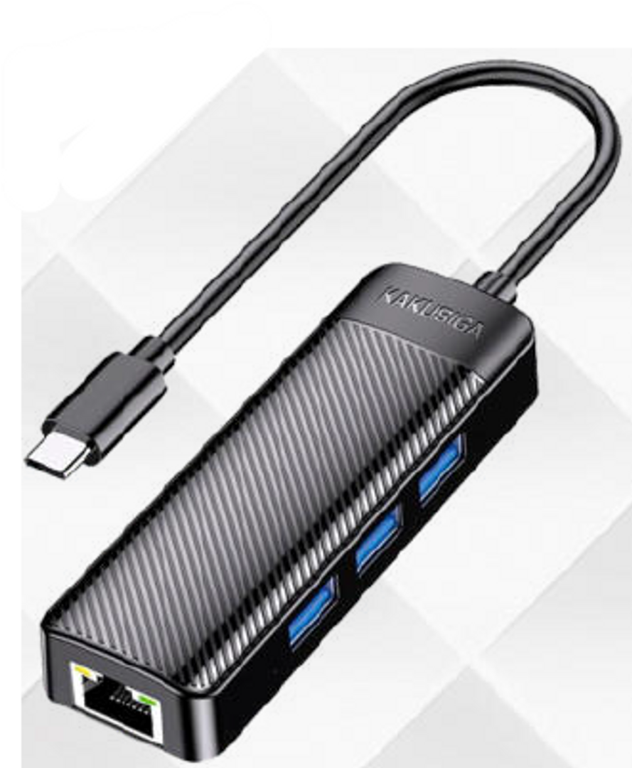 HUB TIPO C 4 EN 1 KSC-1409-F (USB 3.0x3)