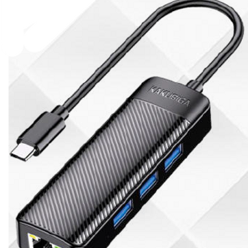 Imagen del producto HUB TIPO C 4 EN 1 KSC-1409-F (USB 3.0x3)