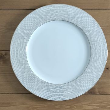 PLATO CENA LINEAS DORADAS - imagen 1