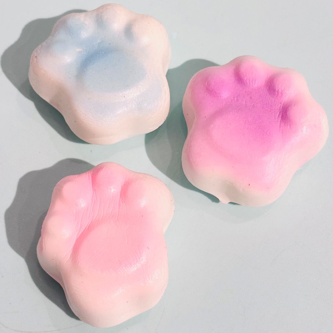 Squishy textura masmelo huella 