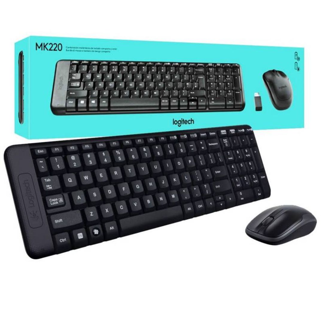 Combo Mouse y teclado Inalámbrico Logitech