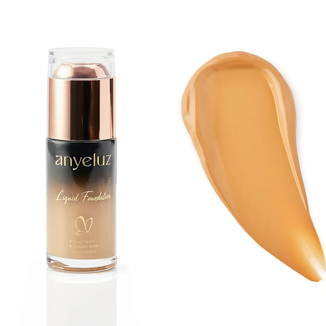 BASE LIQUID FOUNDATION ACABADO MATTE-ANYELUZ
