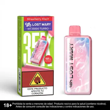 Imagen del producto Lost Mary Strawberry Kiwi 35.000 Puffs Mt Turbo