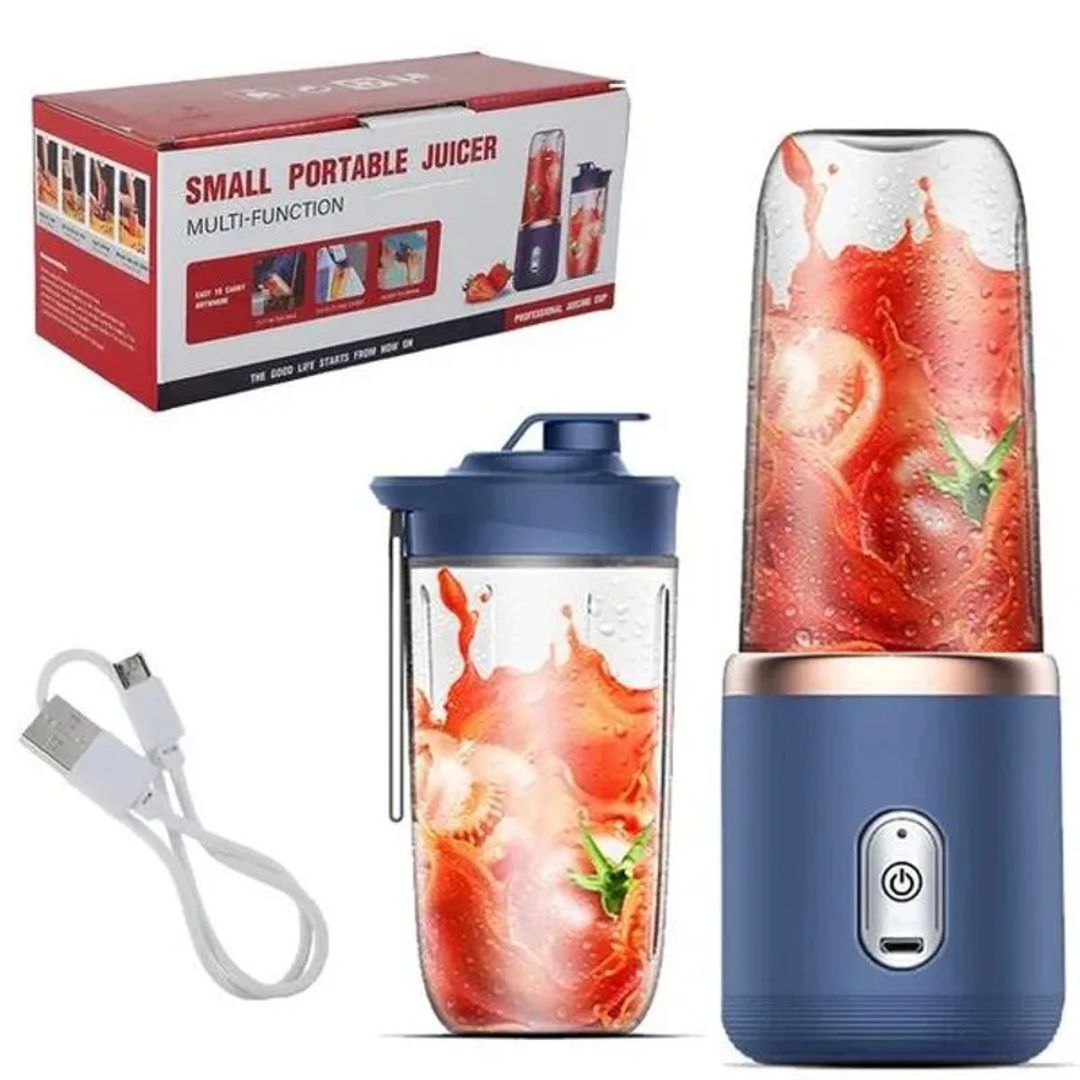 LICUADORA PORTATIL DOBLE VASO RECARGABLE