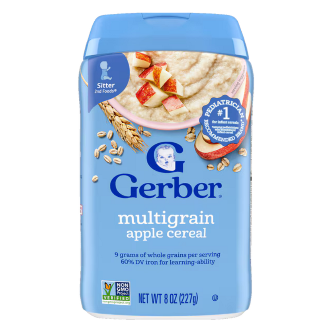 Cereal Multigrano, Manzana GERBER