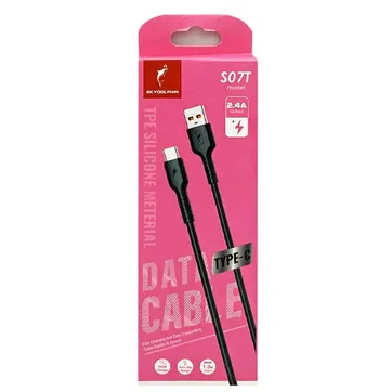 CABLE CARGA 2.4A SKY DOLPHIN TIPO C UNIVERSAL - imagen 1