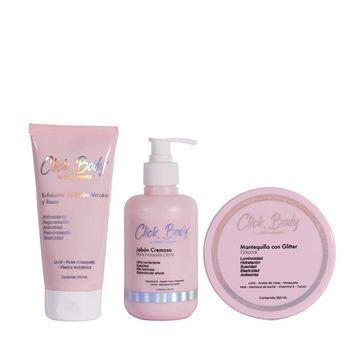 Kit corporal piel de porcelana y Glow clickhair - imagen 1