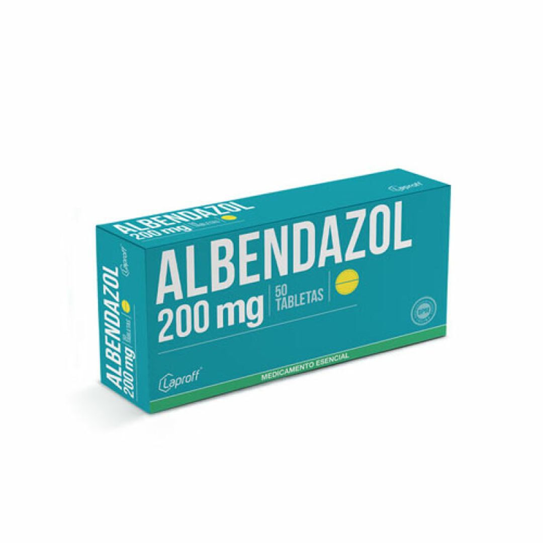 ALBENDAZOL 200MG LAPROFF SOB X 2 TAB
