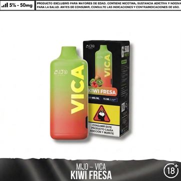 Imagen del producto Vape Mijo Vica Kiwi Fresa 6500 Puffs