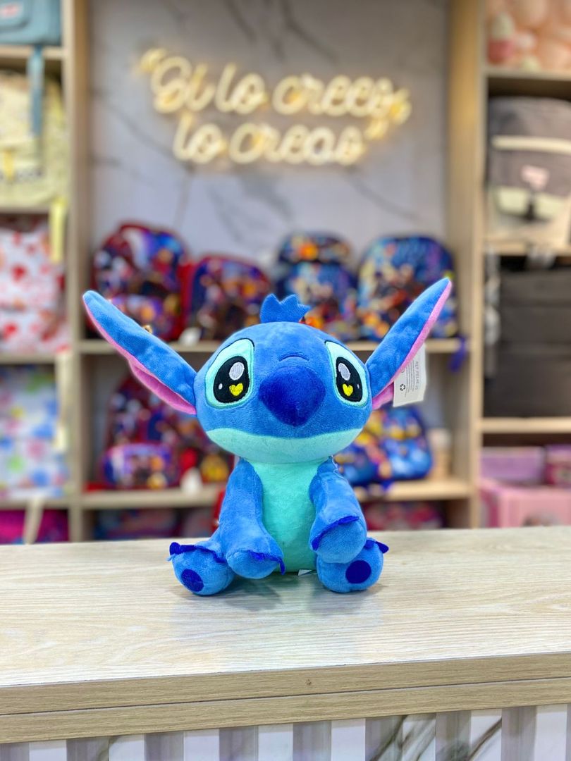 STICH Y ÁNGELA OJOS CORAZÓN ( 23 CM )