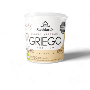 Imagen del producto YOGURT GRIEGO VAINILLA X 150 GR SAN MARTIN