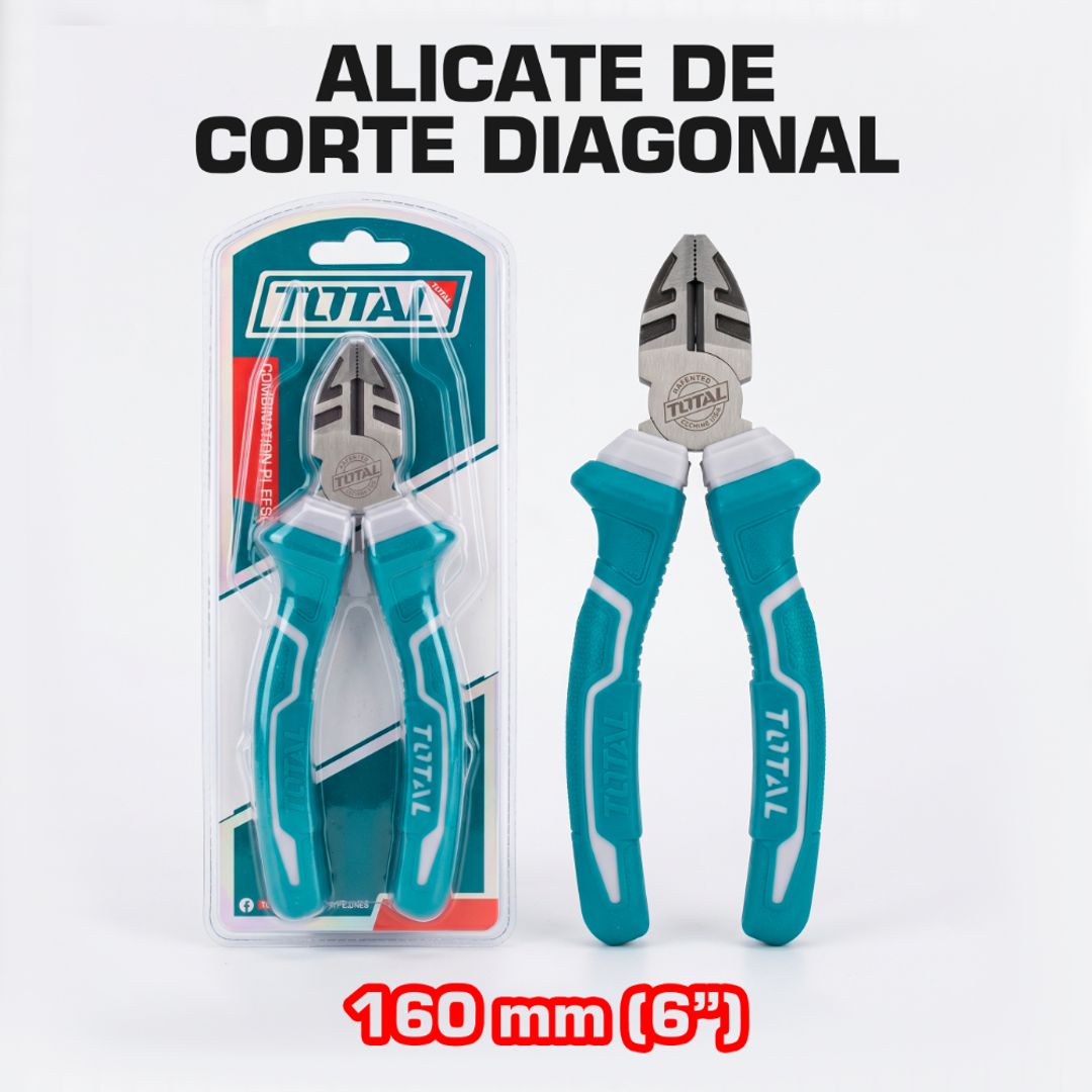 ALICATE DE CORTE DIAGONAL 6" / 160MM PULIDO