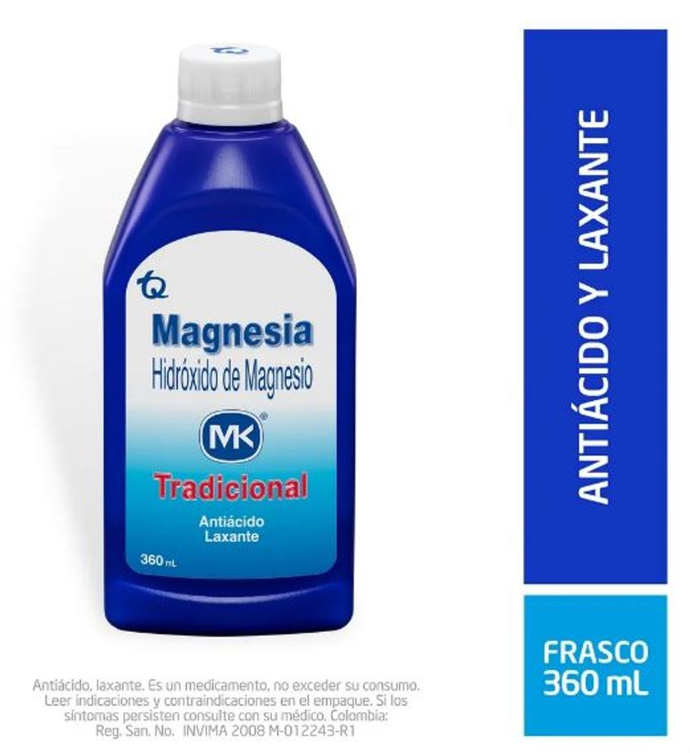 LECHE MAGNESIA*360ML MK