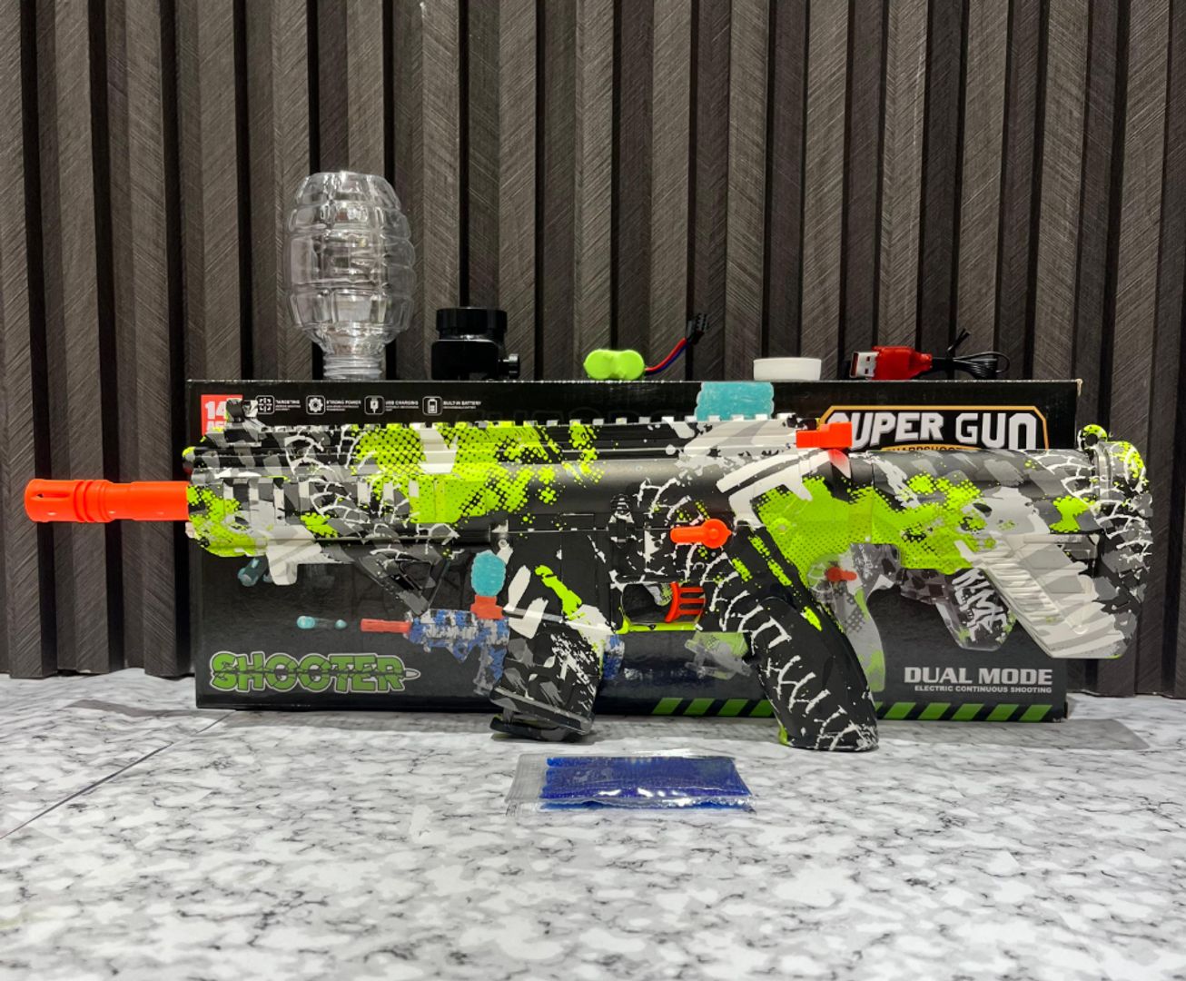 FUSIL CON LUCES LATERALES