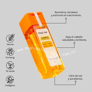 Imagen del producto Shampoo Crecimiento Tradicional Magic