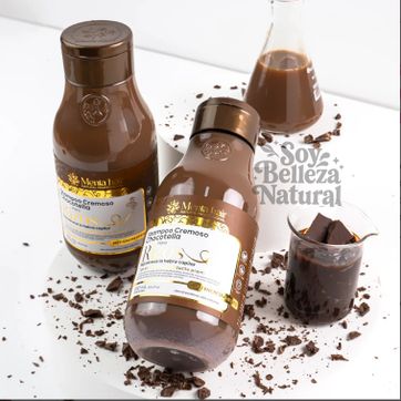 Imagen del producto Shampoo cremoso antiencrespamiento Chocotella para Rizos 550 ml Menta Hair
