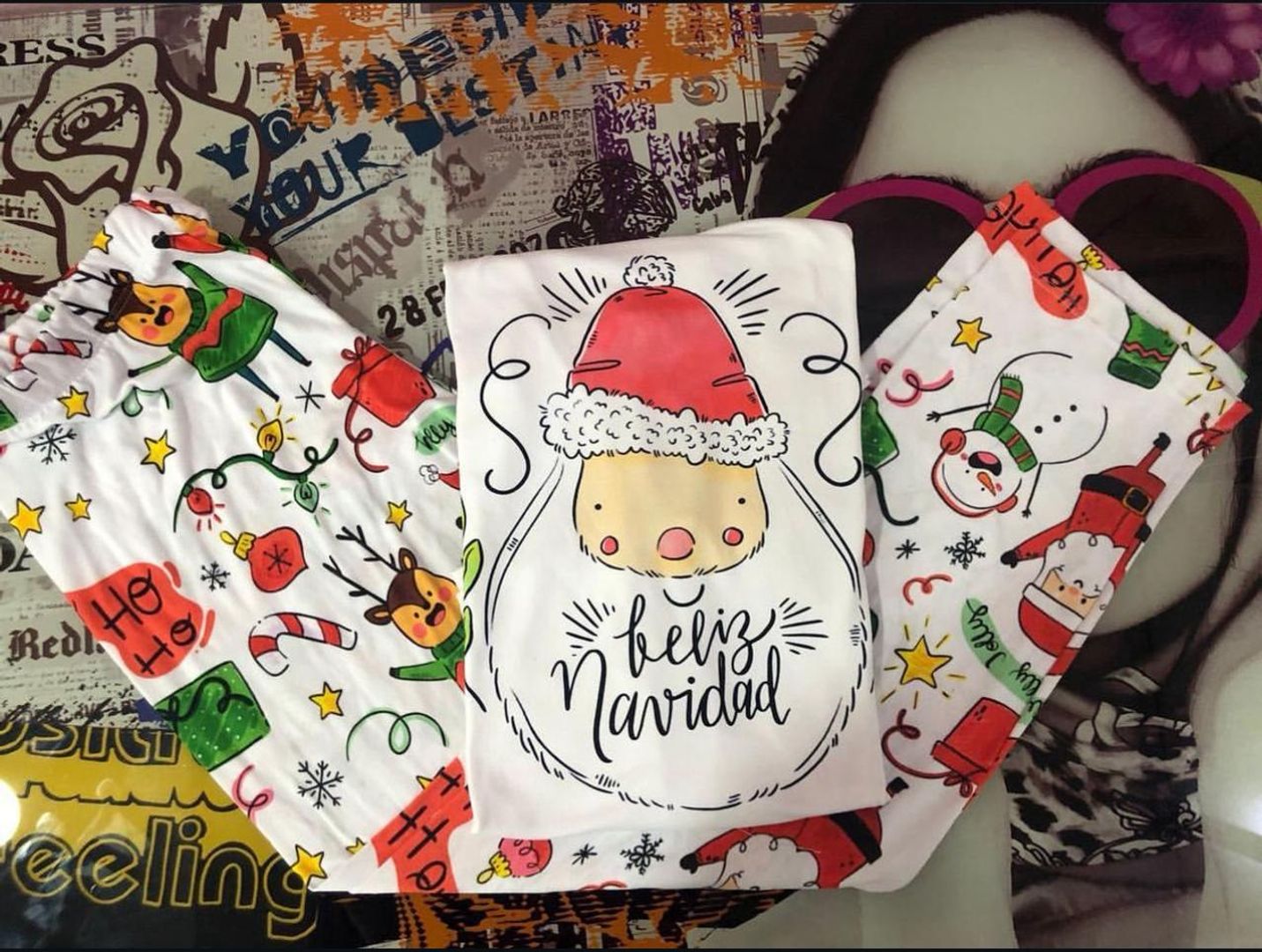 PIJAMA NAVIDAD FAMILIAR