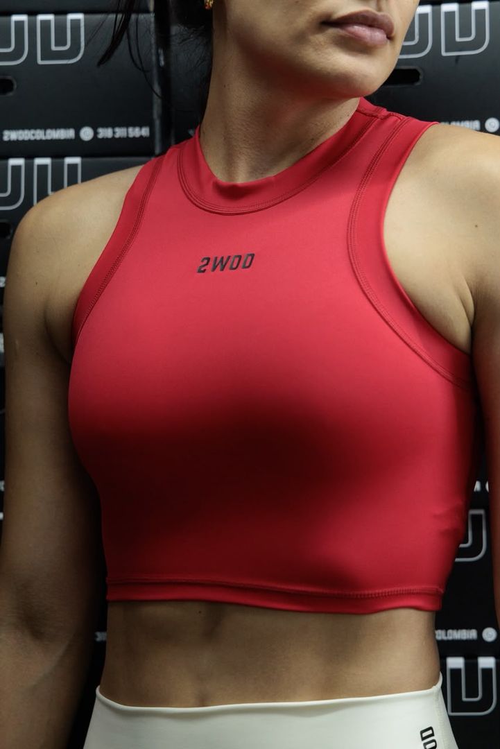 CROP TOP TML ROJO