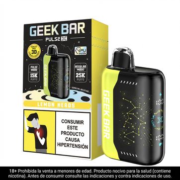 Imagen del producto Geek Bar Pulse X Lemon Heads 25.000 Puffs