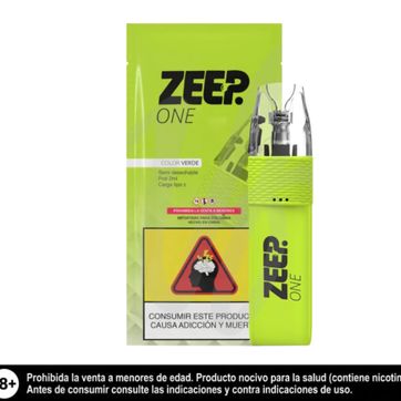 Imagen del producto Zeep One Recargable Verde