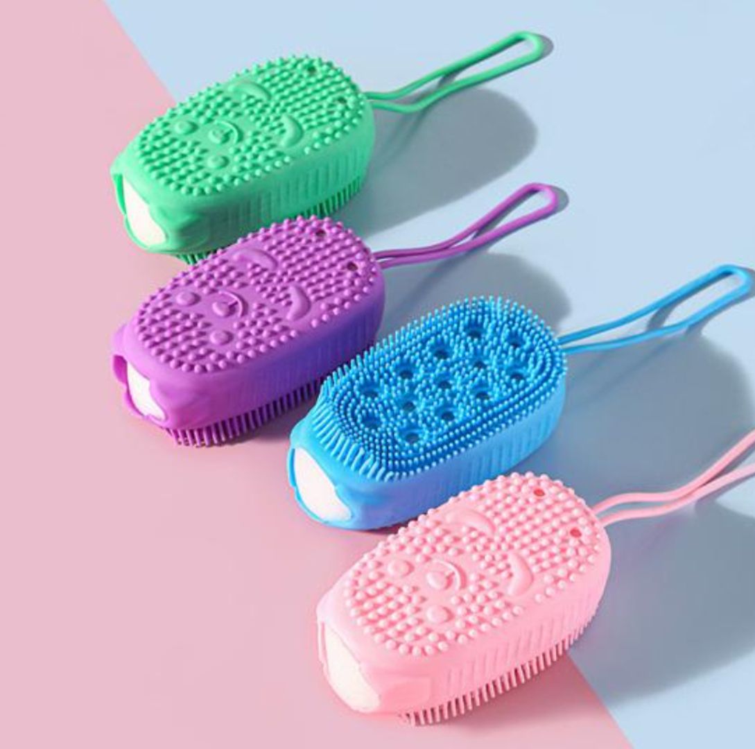 CEPILLO DE SILICON PARA BAÑO 