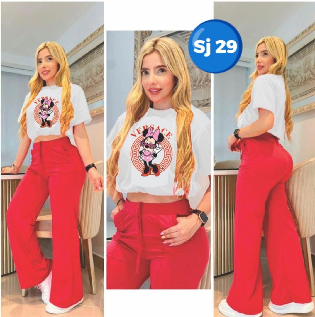SET DE CARGO + CAMISETA DISNEY