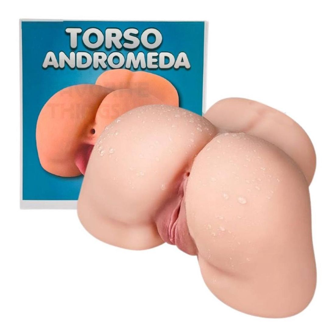 MASTUR. NALGAS CON VAGINA Y ANO ANDROMEDA