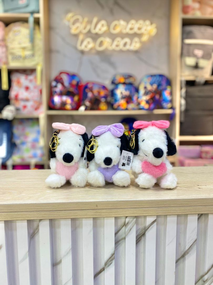 LLAVERO PELUCHE SNOOPY