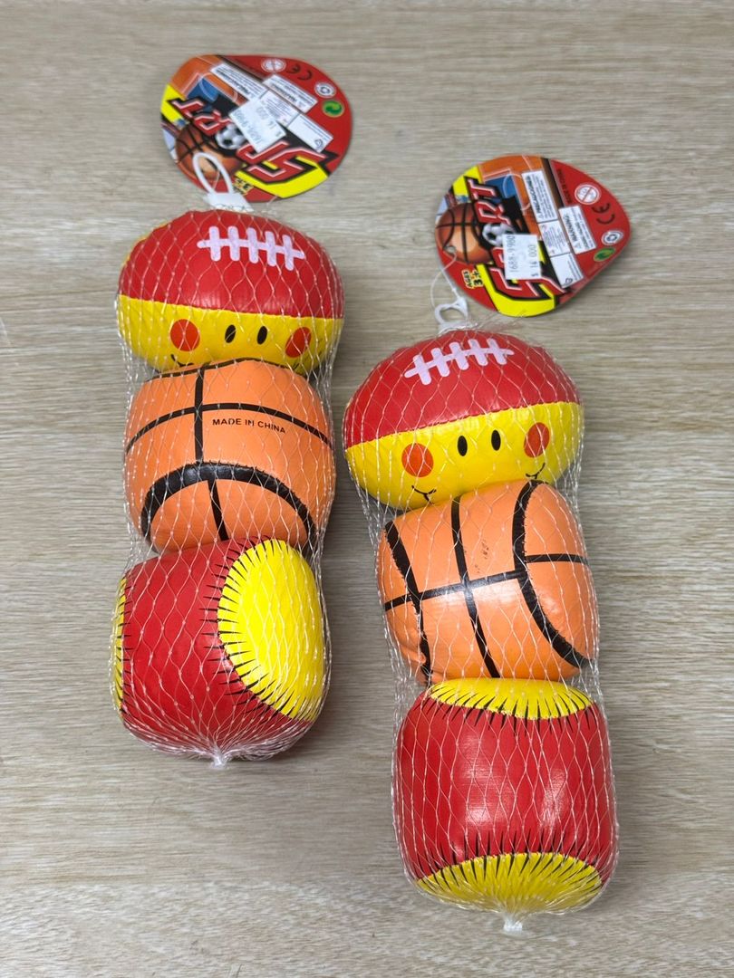 1668 PELOTA ANTI ESTRES X3